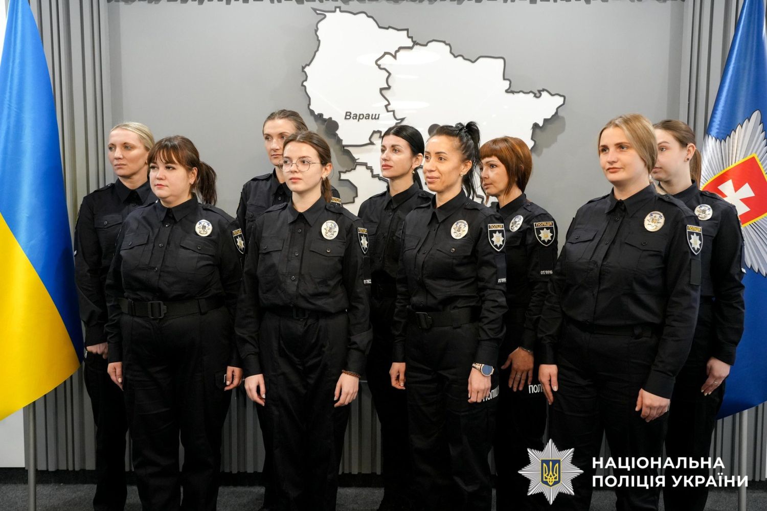 👮🏻‍♀️На Рівненщині 🔟 майбутніх офіцерів «Служби освітньої безпеки» склали присягу