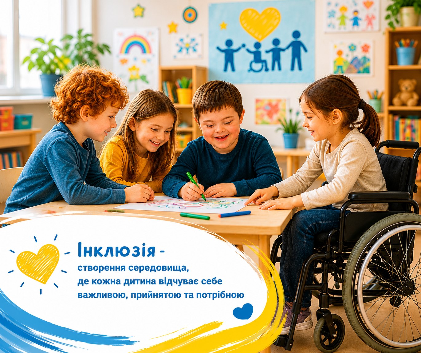 Інклюзія: коли освіта доступна для кожного 💛💙